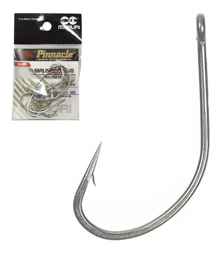 Imagem 1 de 2 de Anzol Pinnacle Maruseigo Ring N° 18, 20pcs