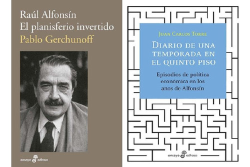 Libro - Alfonsin Gerchunoff + Diario Temporada Quinto Piso 