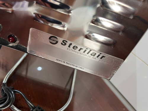 1 Sterilair Yashica Purificador De Ar Desumidificador 110v Prateado (Usado)