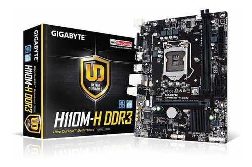 Placa Mãe Ga-h110m Ddr3 (Usado)