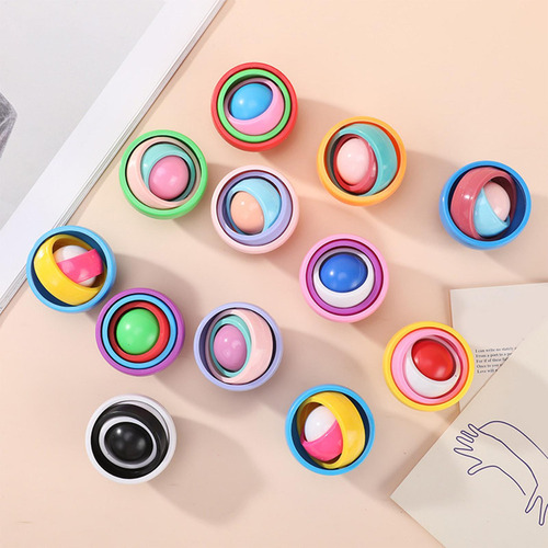 Wf/ Fidget Giroscópico Juguete Giroscópico Fidget Bola 3d