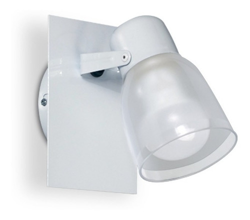 Aplique 1 Luz Blanco Economico Apto Baño Ar5010