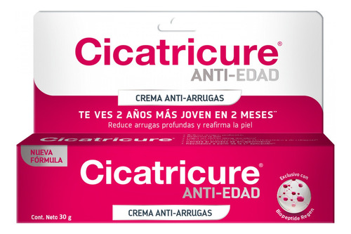 Imagen 5 de 6 de Cicatricure Crema Antiedad Fps 30/ 50g + Crema 30g