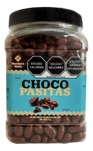 Choco Pasitas Con Chocolate Members Mark Envío Gratis 1.4kg