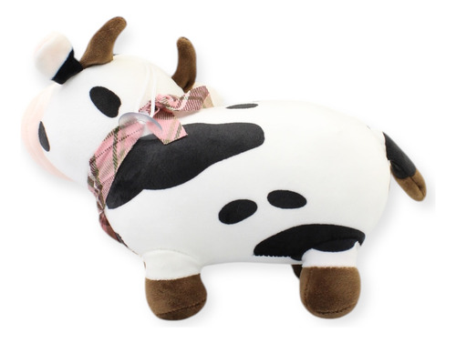 Vaquita De Peluche Paliacate Rosa Suave Juguete De 30cm