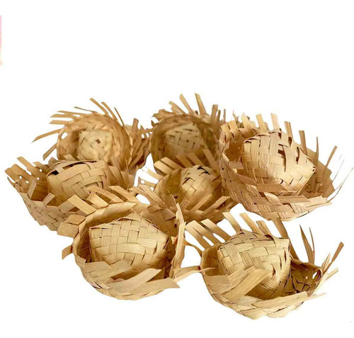 Forminha Para Doces - Mini Chapéu De Palha - 1 Unidades