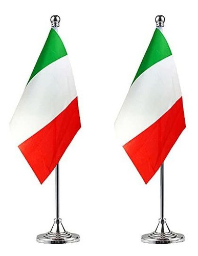 Bandera Paises Zxvzyt - Paquete De 2 Banderas De Italia, Ban