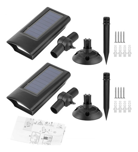 Para Focos Solares Led De Tierra, Luces De Pared