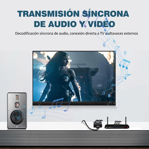 Imagen 2 de 10 de Adaptador Rca Vga A Hdmi 1080p Convertidor De Audio Y Video