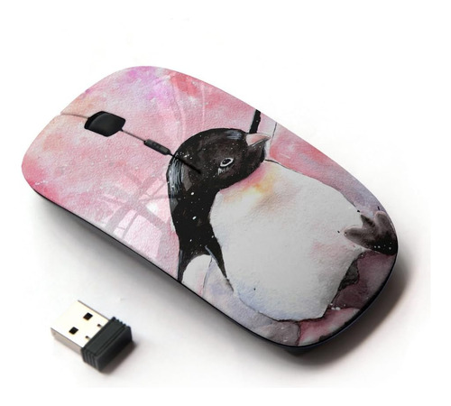 Koolmouse [ratón Inalámbrico Óptico De 2.4 G [penguin Baby P
