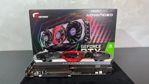 Placa De Vídeo Colorful Igame Rtx 3070 Ti Advanced Oc 8gb Placa De Vídeo Colorful Igame Rtx 3070 Ti Advanced Oc 8gb
