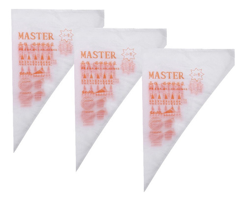 Aleissi 300 Mangas Desechables Pasteleras Reposteria 35cm Color Transparente