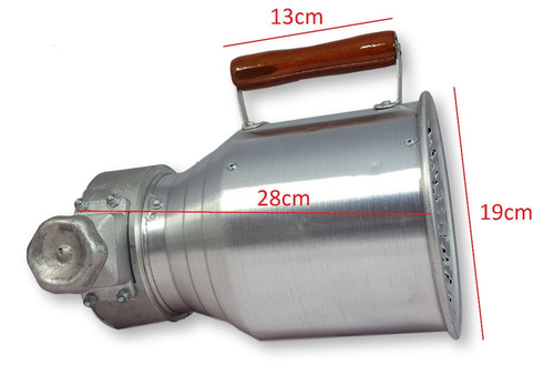 Abafa Corta Chamas Universal 120mm Escap Decarreta Caminhões