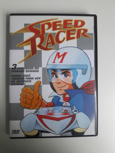 Dvd Speed Racer - Desenho 3 Episódios Do Famoso Seriado.
