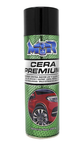 Cera Premium Con Carnauba Y Nanotecnologia 350 Ml Caja C/12