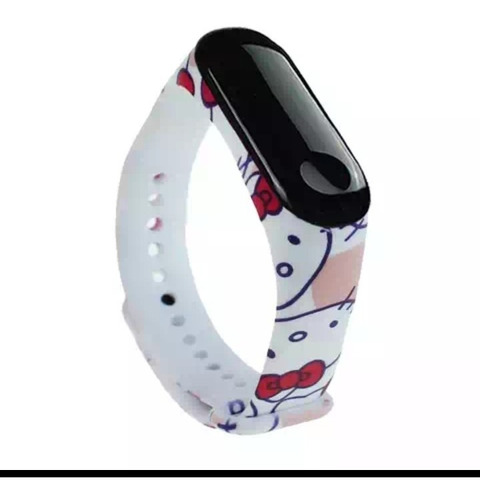 Correa Repuesto Hello Kitty Para Xiaomi Mi Band 3 Y 4 (dama)