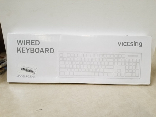 Victsing Usb Wired Membrane Keyboard Vtpc206abus Mme
