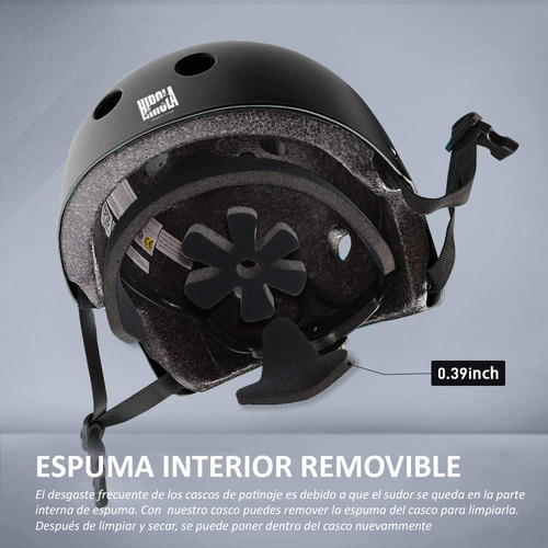 Equipo De Protección Casco Rodilleras Coderas Para Patinaje