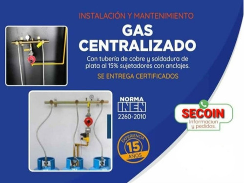 Centralina De Gas Venta Instalación Quito Latacunga Ambato 