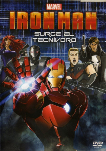 Iron Man: Surge El Tecnívoro ( Marvel ) Dvd Orig Ver Descrip