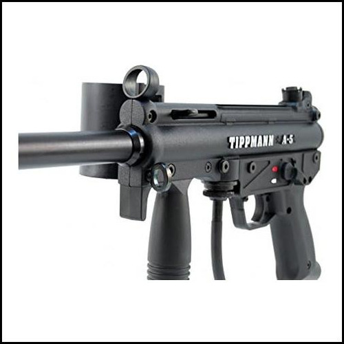 Marcador De Paintball Tippmann A-5 Calibre .68, Negro Negro.