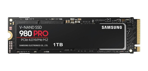 Disco Sólido Interno Samsung 980 Pro Mz-v8p1t0b 1tb