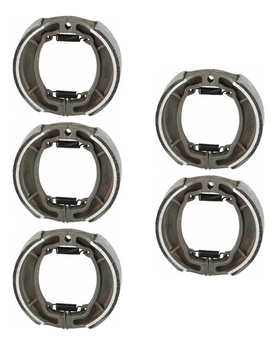 Kit 5 Zapatas De Freno Tras Ws150 08/13 Original Italika