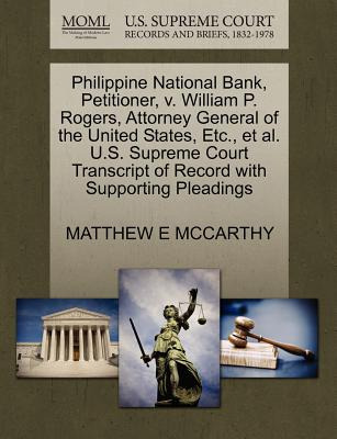 Libro Philippine National Bank, Petitioner, V. William P....