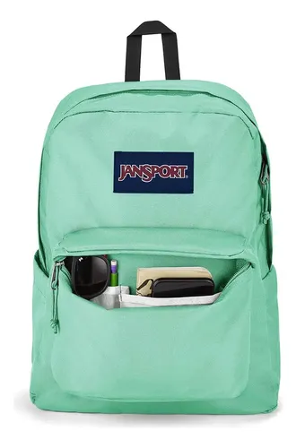 Mochila jansport verde agua new arrivals