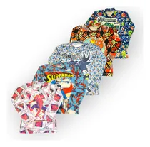 Comprar Combo 5 Camisetas Camisa Uv Infantil Menino Heróis Praia