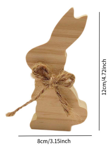 Señal De De Madera, Centro De Mesa De Mesa De Conejo Sin