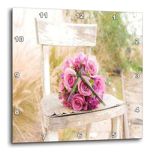 3drose Dpp_98629_1 Shabby Chic Image With Country Chair N Pi