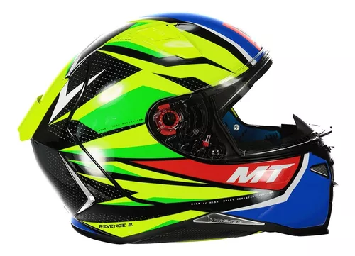 Casco Moto Mt Revenge 2 Certificado Ece 2205 Hombre O Mujer