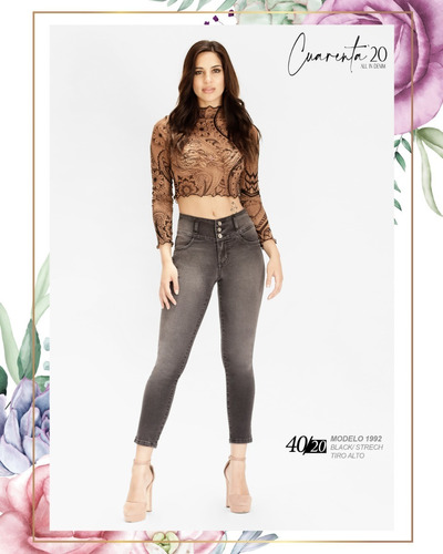 Jeans Mujer 4020 Mod 1992black