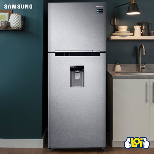 Heladera inverter no frost Samsung RT35K573B easy clean steel con freezer 361L 220V