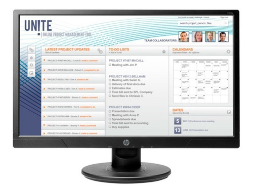 Monitor 20 Led Hp V214a (3wp69aa) Hdmi Vga