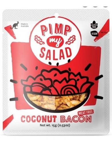 Imagen 3 de 9 de Pack 6 Sachetes Parmesano Caju + 6 Coconut Bacon