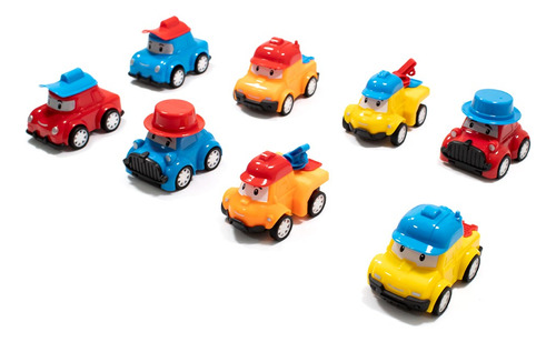 Pack Mini Autos Coloridos Para Niños Niñas Divertido Animado