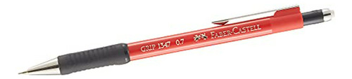 Faber-castell Grip 1347 0,7 Mm Lápiz Mecánico - Rojo Brillan