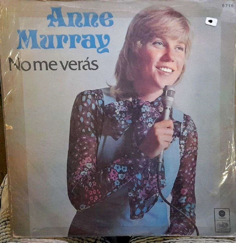 Disco Vinilo Anne Murray Lp No Me Veras Nacional Todelec