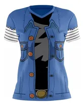 Comprar Polo Androide 18 Goku Dragon Ball Traje Sublimado Poliester