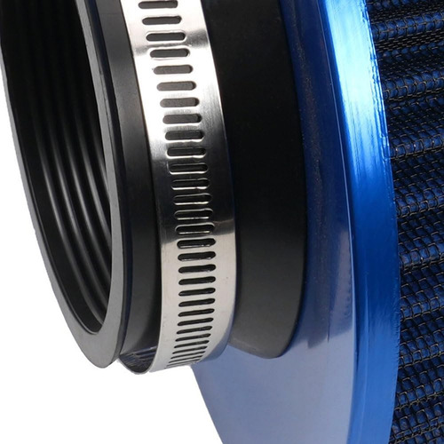 Filtro De Aire Conico Azul 75mm Auto Tuning Alto Flujo
