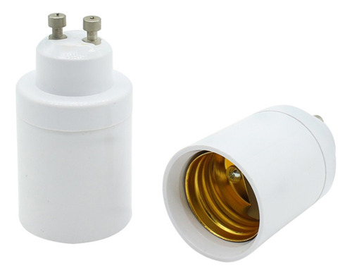 Adaptador De Enchufe De Bombilla Gu10 A E26/e27, Paquete De