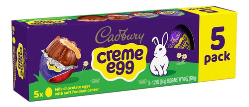 Cadbury Creme Egg 5pack Edicion Pascua Americanos