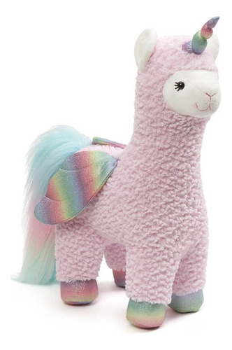 Juguete Peluche Spin Master Gund Llama Felpa Color Rosa Color Multicolor