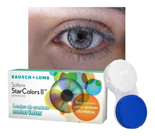 Pupilentes Starcolors I I Soflens Bausch + Lomb Con Estuche 