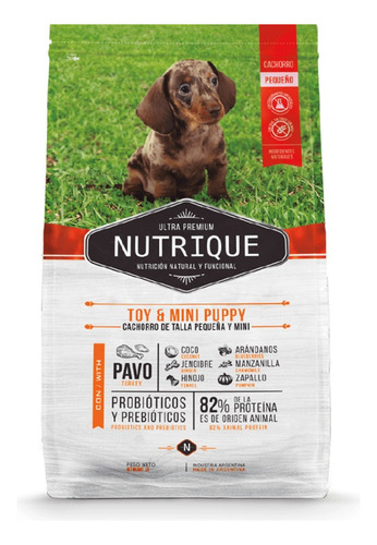 Nutrique Toy & Mini Puppy 3kg Envios A Todo El Pais