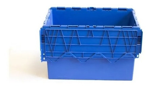 Imagem 2 de 5 de Caixa Industrial Industrial Tampa Acoplada Basculante 65 L