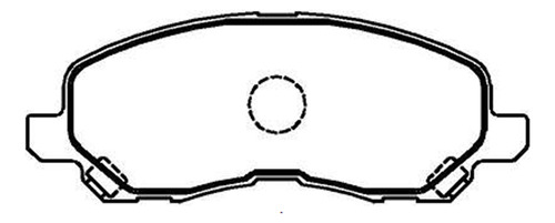 Pastilha De Freio Eclipse 2.4i Gls 2.4 Mivec 2000 A 2011