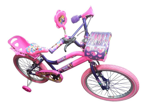 Bicicleta Princesas Para Niña Rin 20 Para 7 A 12 Años Nueva